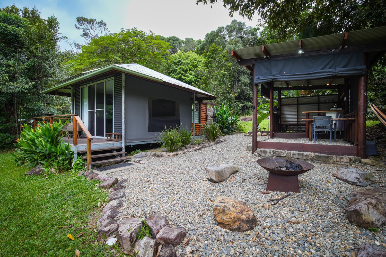 Villa Noah Creek Eco Huts à Cape Tribulation Extérieur photo